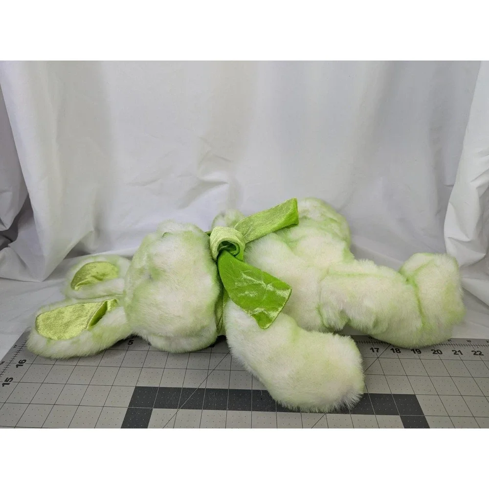 Walmart Lime Green Rabbit Plush Bunny 21 Inch Long Stuffed Animal Toy